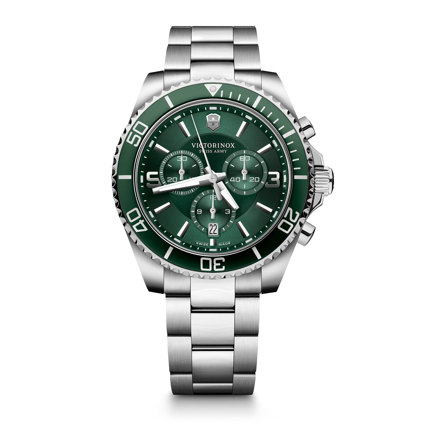 Maverick Chronograph - Silver, Green