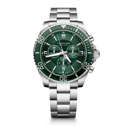 Maverick Chronograph - Silver, Green