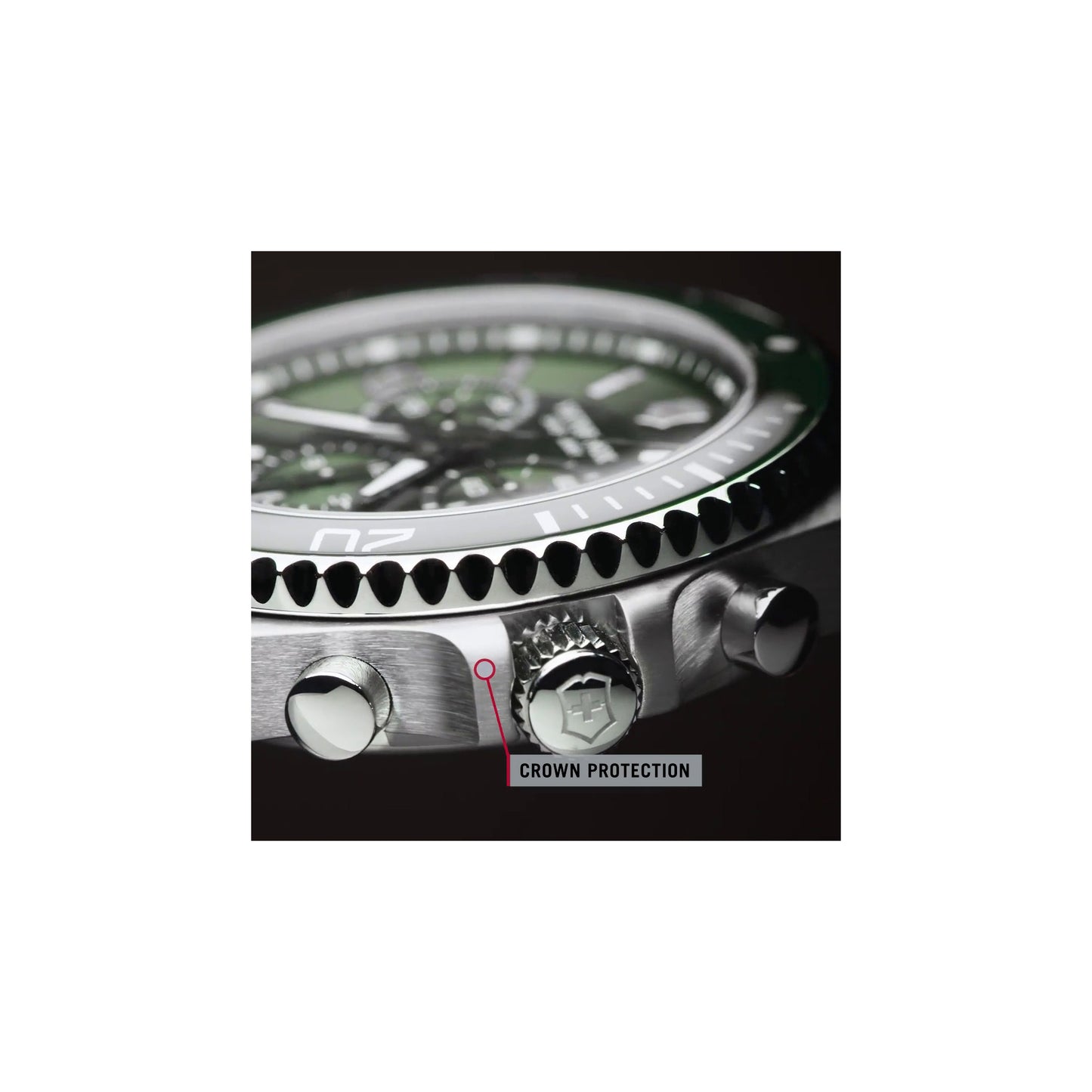 Maverick Chronograph - Silver, Green