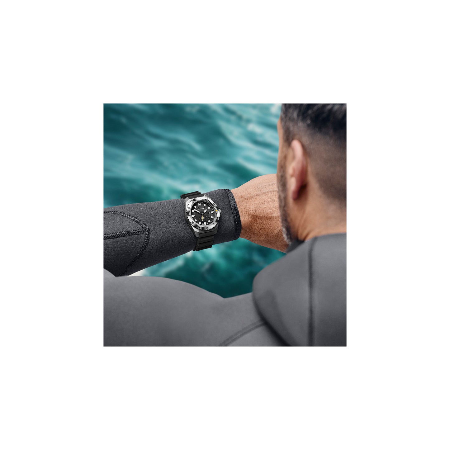 Dive Pro Quartz Steel Black