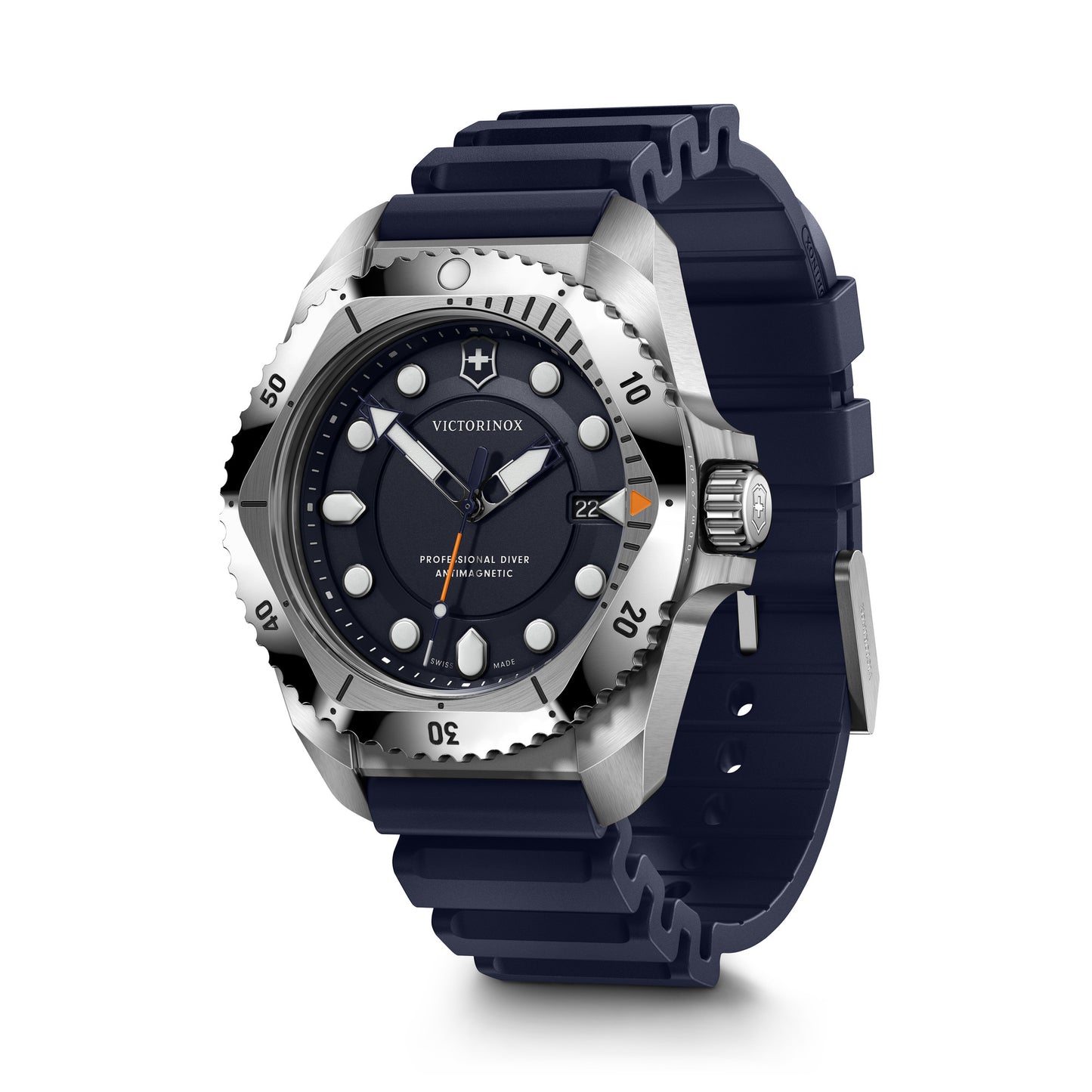 Dive Pro Quartz Steel Navy