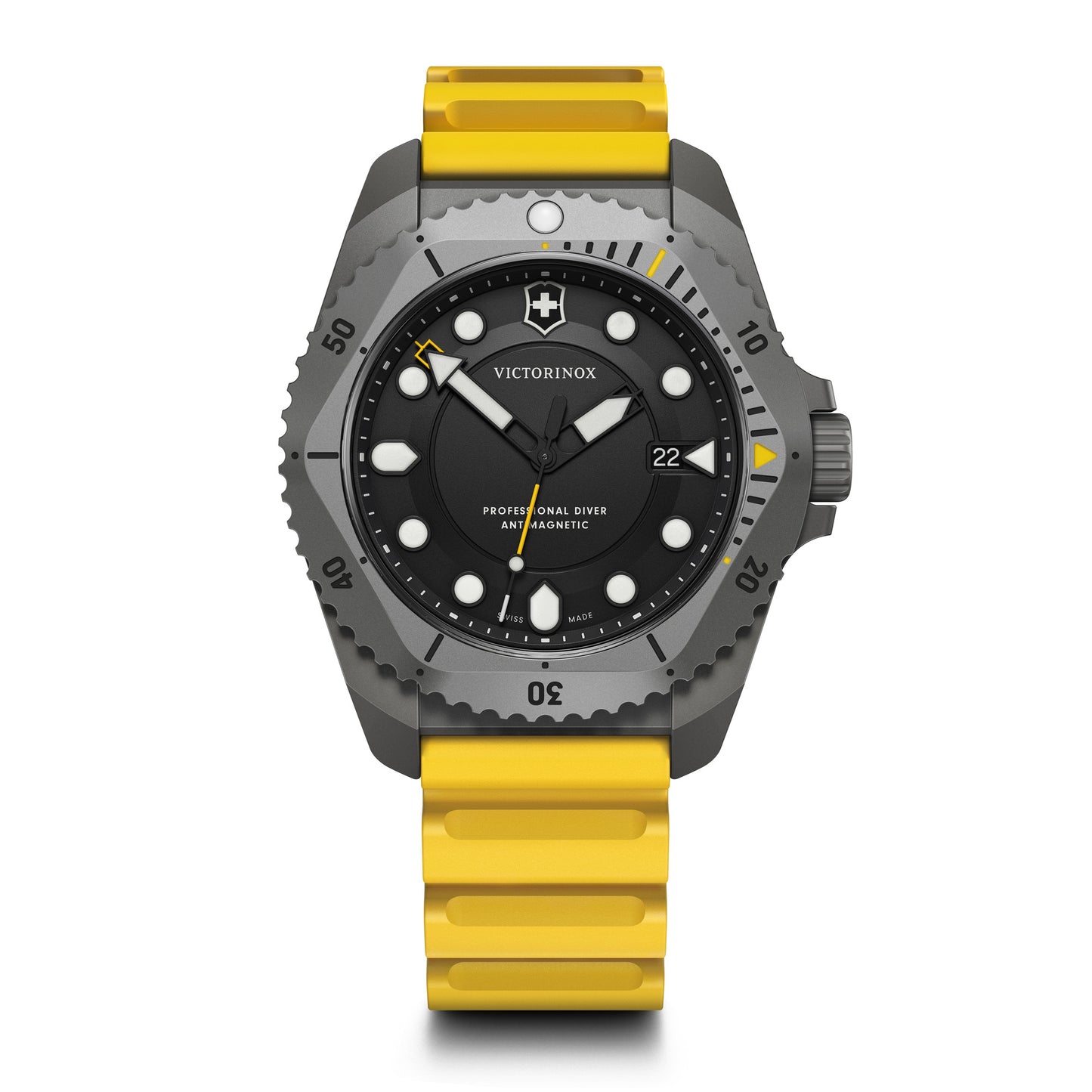 Dive Pro Quartz Titanium Yellow