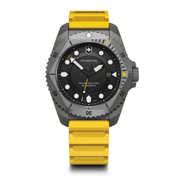Dive Pro Quartz Titanium Yellow