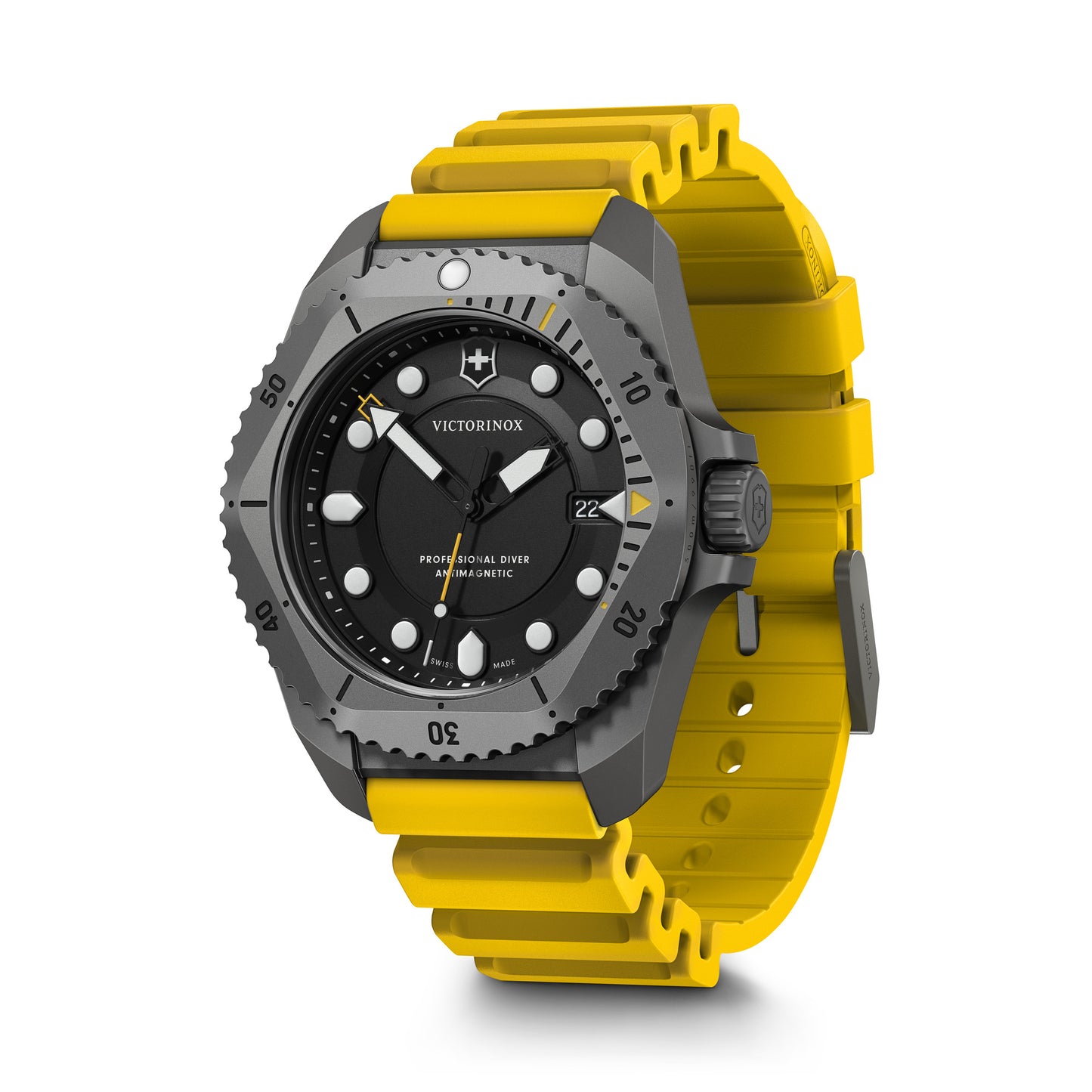 Dive Pro Quartz Titanium Yellow