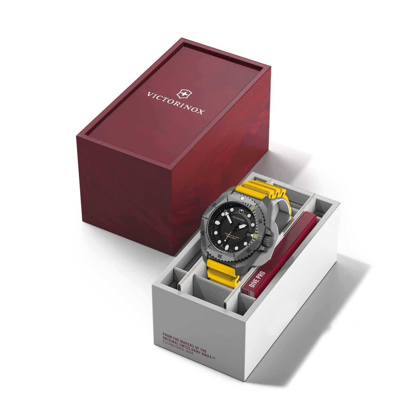 Dive Pro Quartz Titanium Yellow