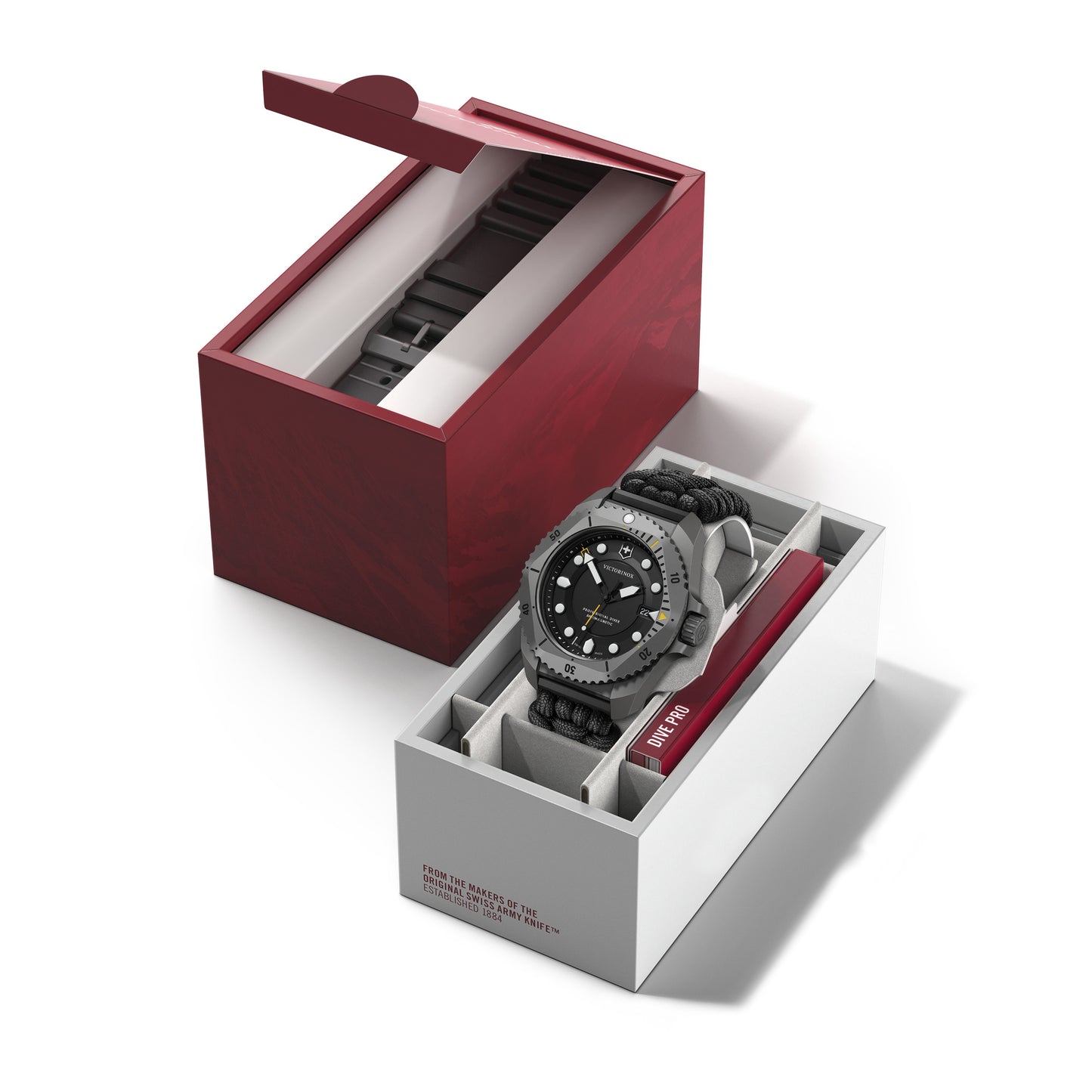 Dive Pro Quartz Titanium Black