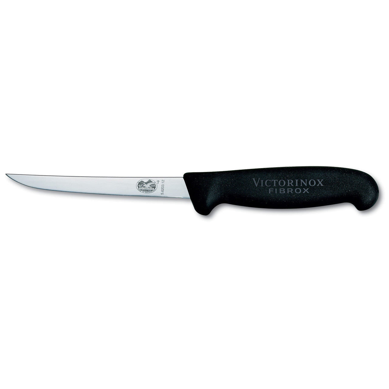 Boning Knife, 12cm Straight, Ext Narrow, Fibrox - Black