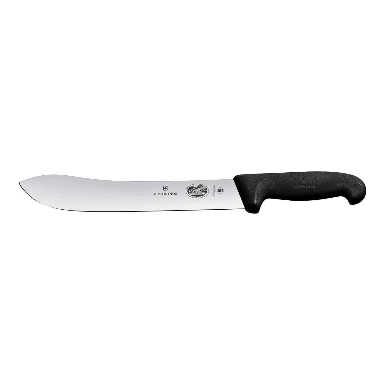 Butchers Knife, 31cm Wide Tip Blade, Fibrox - Black