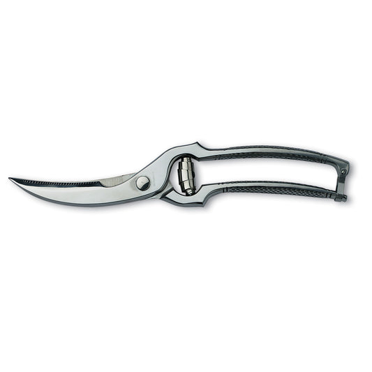 Poultry Shears, 25cm O/A, Forged - All Stainless, Barrel Spr