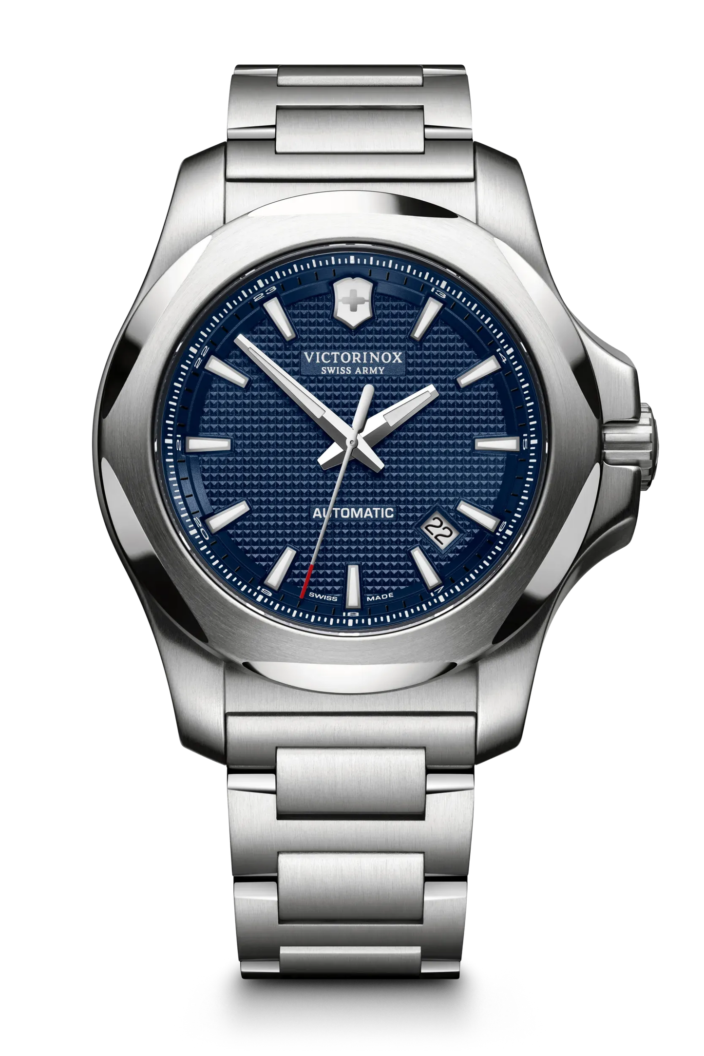 I.N.O.X. Mechanical, blue dial, bracelet