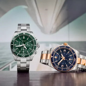 Maverick Chronograph - Silver, Green