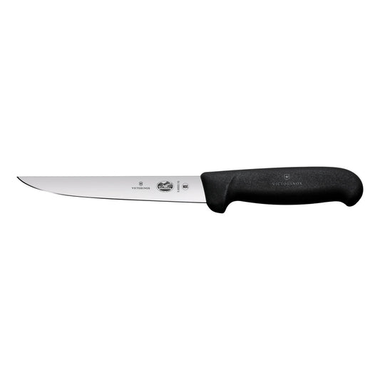 Fibrox Boning Knife, 15cm, Straight Wide Blade