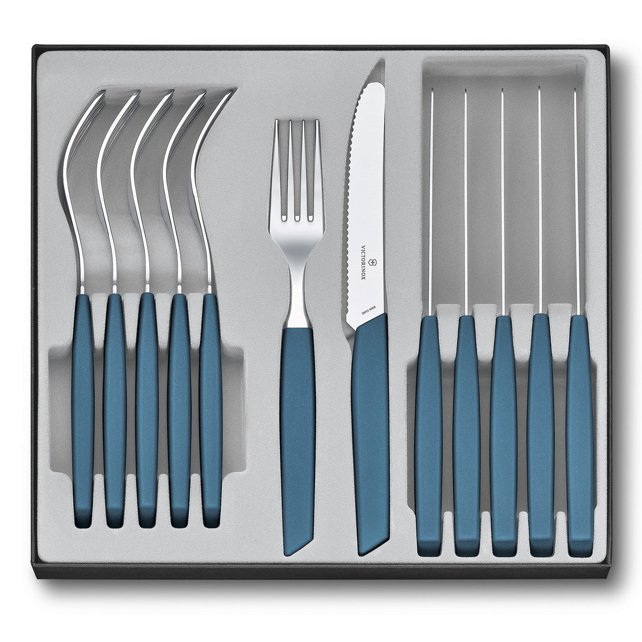 Swiss Modern Table Set (Rounded Knife), 12 pieces