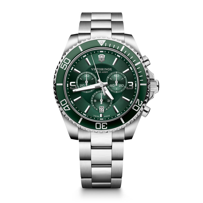 Maverick Chronograph - Silver, Green Small Image