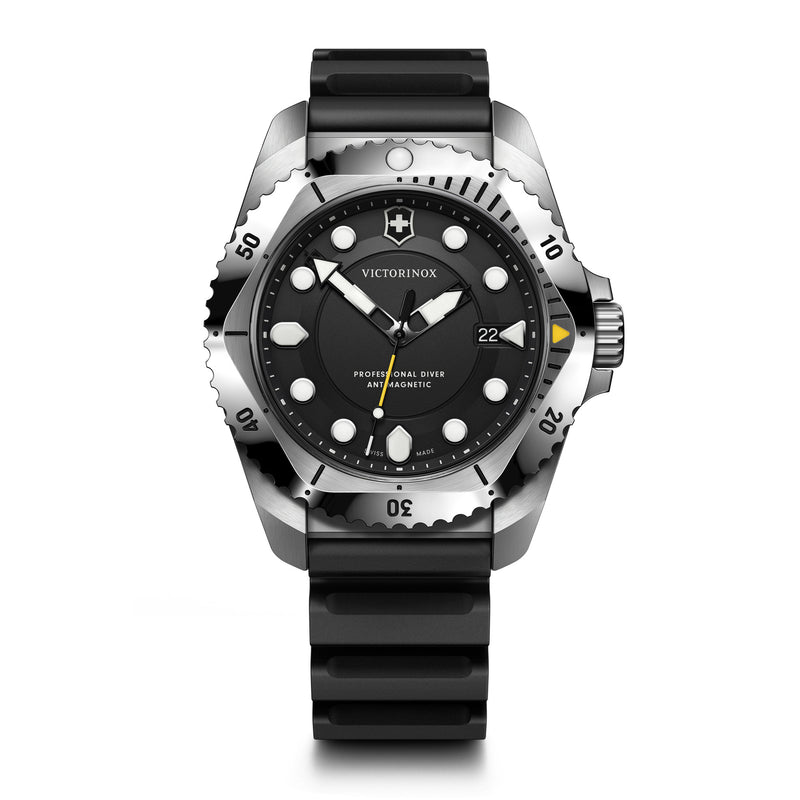Dive Pro Quartz Steel Black Small Image