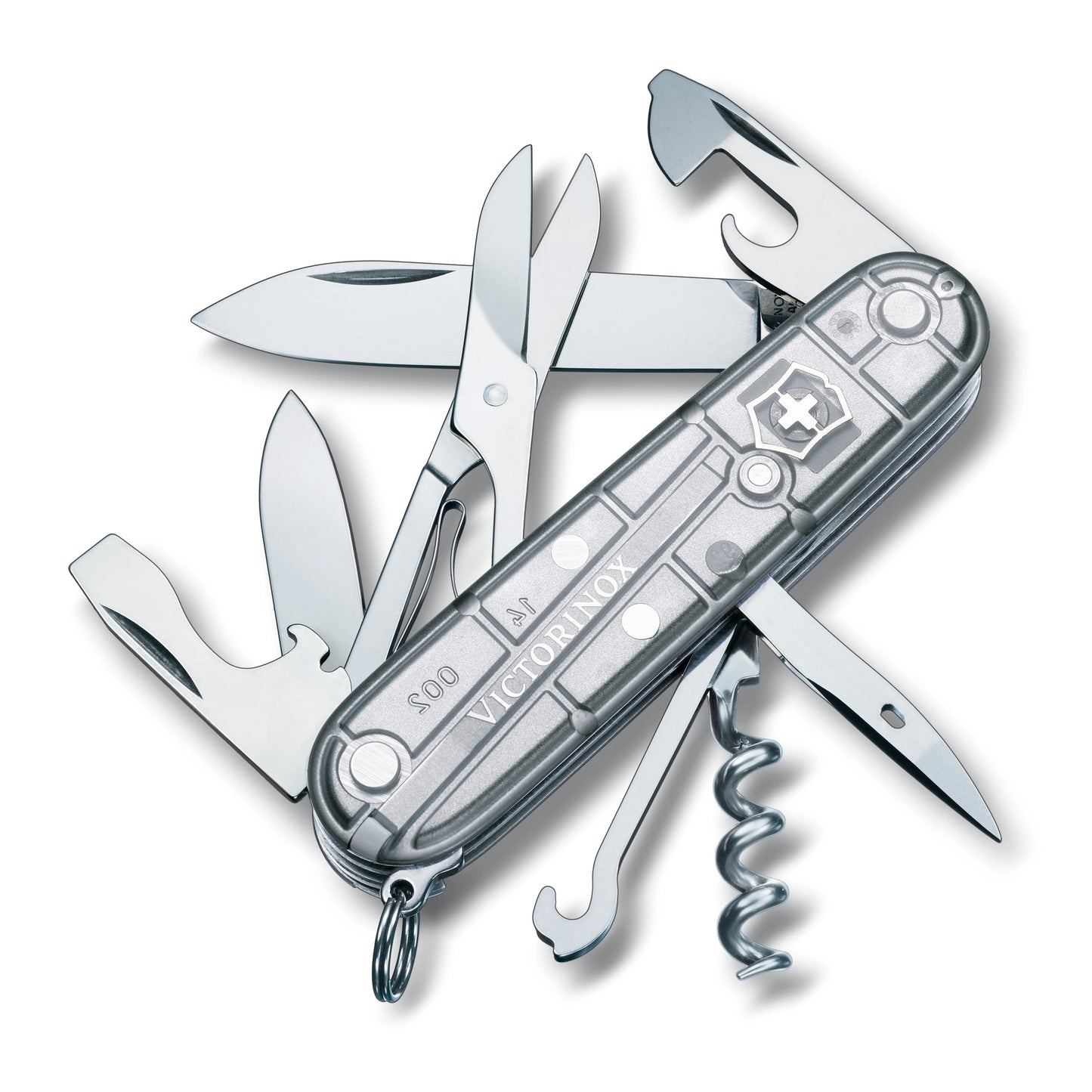 Silver swiss army knife