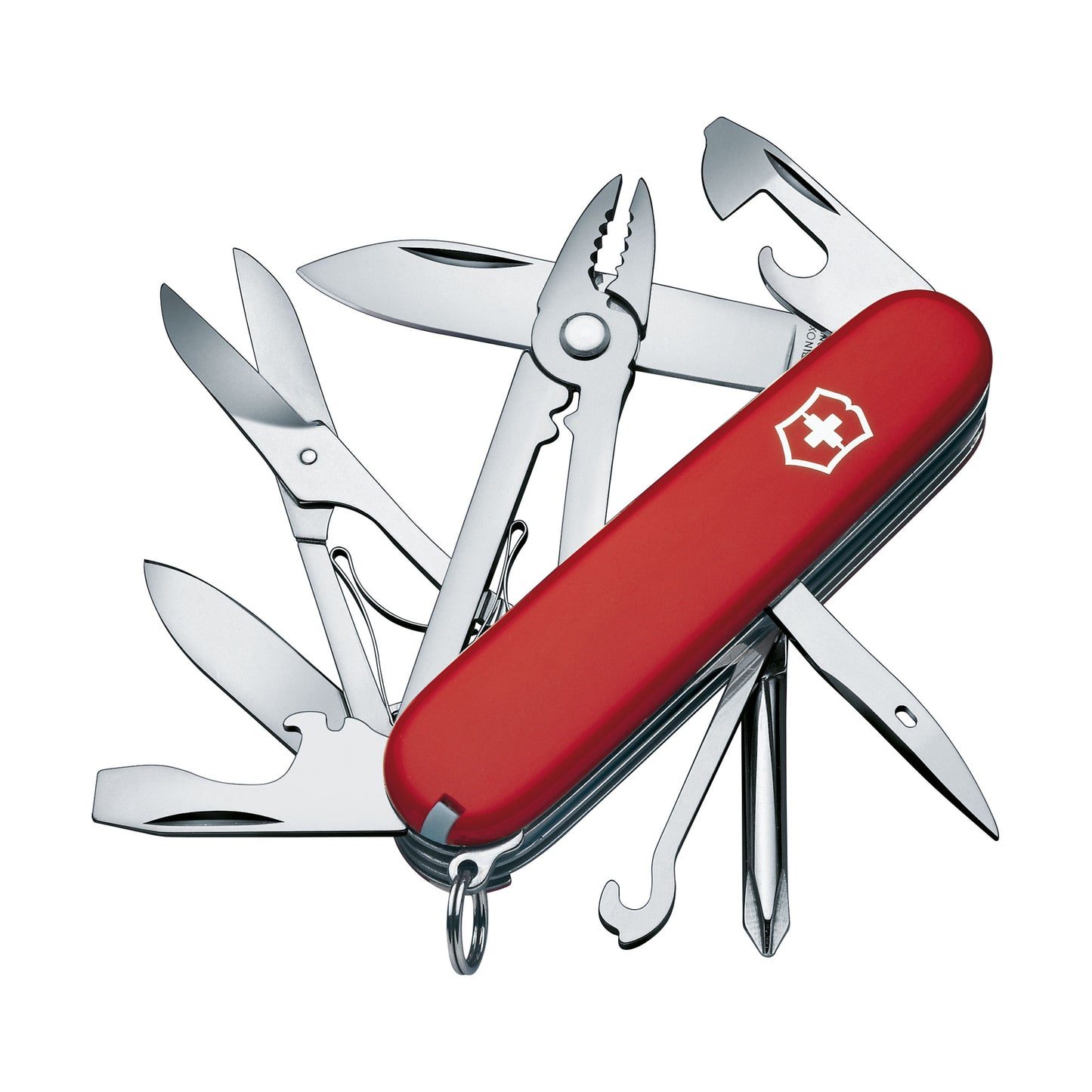 Victorinox Swiss Army Knives Deluxe Tinker in Red