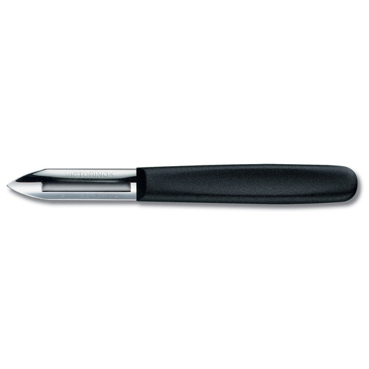 Potato Peeler, Single Edge, Black