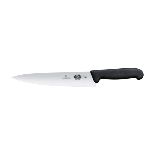 Fibrox Carving Knife, 19cm, Wavy Edge