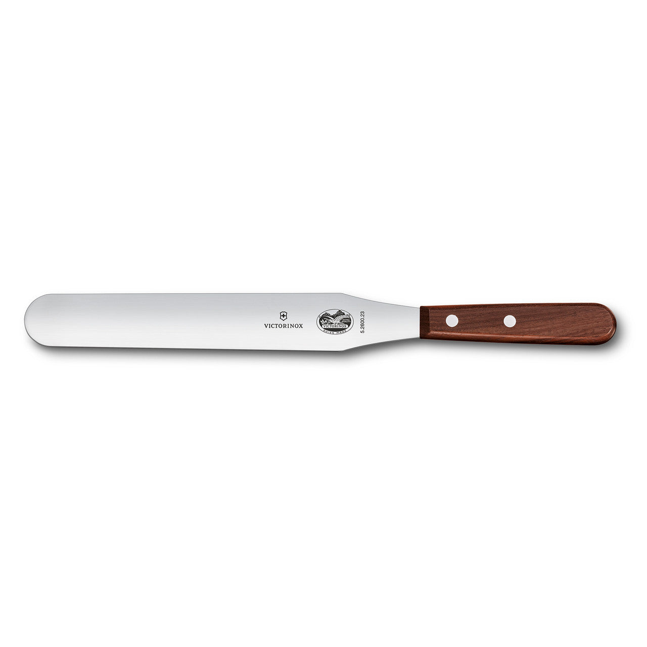 Spatula, 25cm, Flexible Straight Blade - Wood