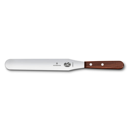 Spatula, 25cm, Flexible Straight Blade - Wood