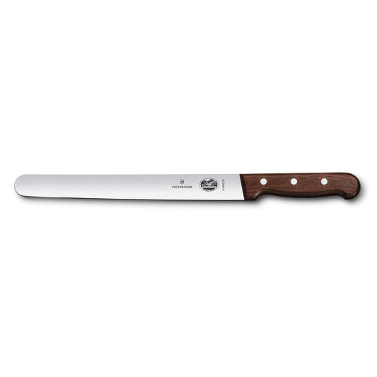 Slicing Knife, 30cm Round plain Edge - Pine