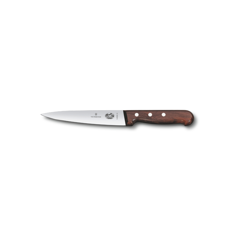 Sticking Knife, 14cm, Pointed Blade - Wood Small Image
