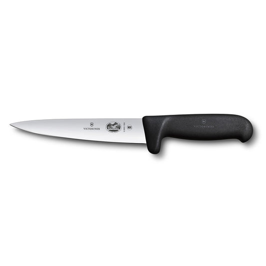 Sticking Knife, 16cm Safety Grip, Fibrox - Black