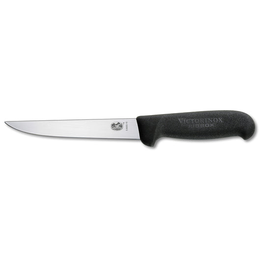 Boning Knife, 12cm, Straight, Wide Blade, Fibrox - Black