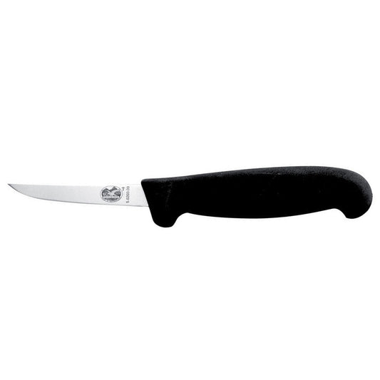 Boning Knife, 9cm Straight, Ext Narrow, Fibrox - Black