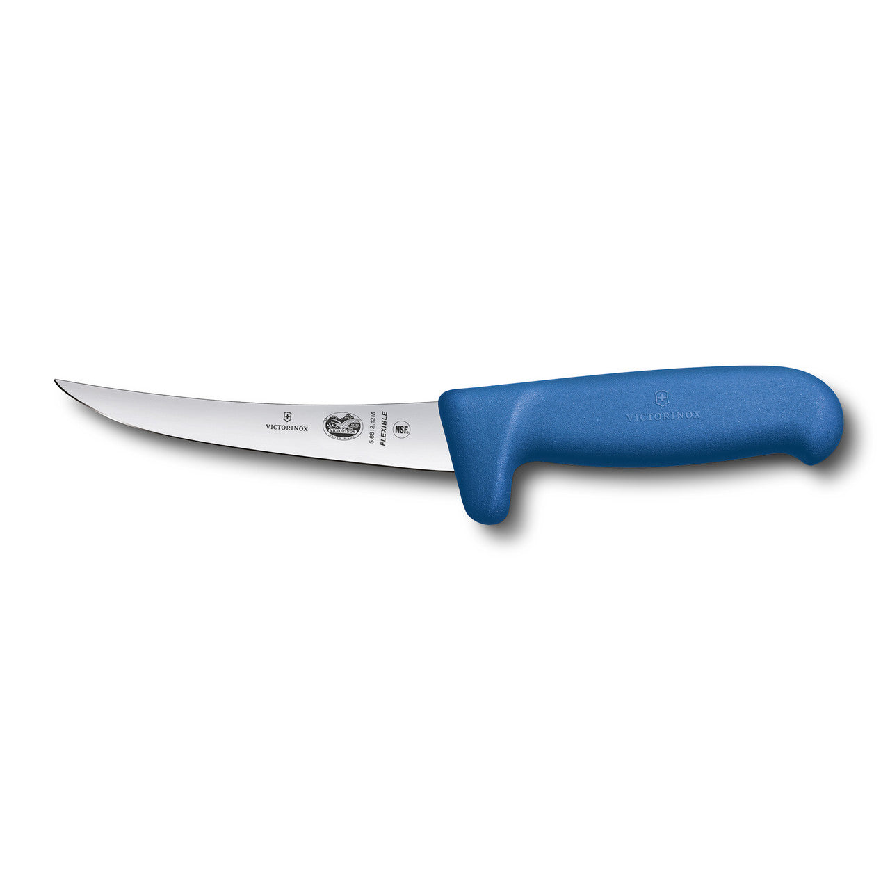 Boning Knife, 12cm Curved, Safety Grip, Flexible Narrow Blade Fibrox - Blue