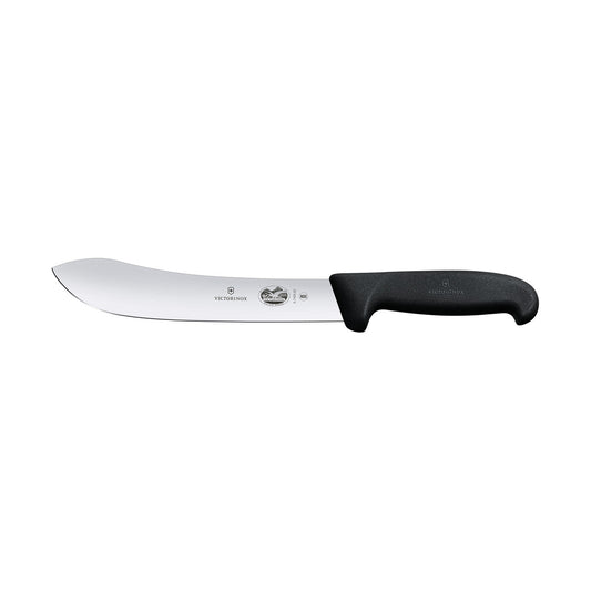 Butchers Knife, 20cm Wide Tip Blade, Fibrox - Black