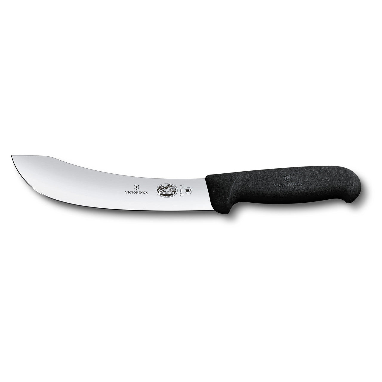 Skinning Knife, 18cm German Type, Fibrox - Black