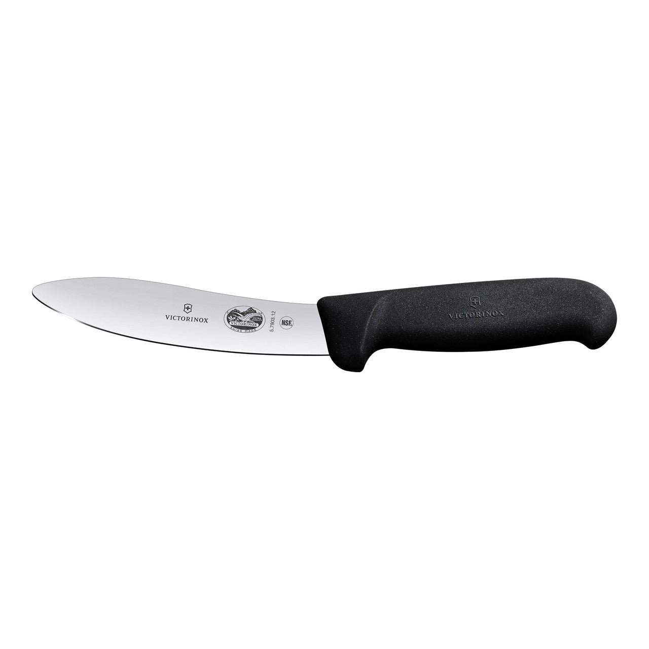 Lamb Skinning Knife, 12cm Narrow Blade, Fibrox - Black