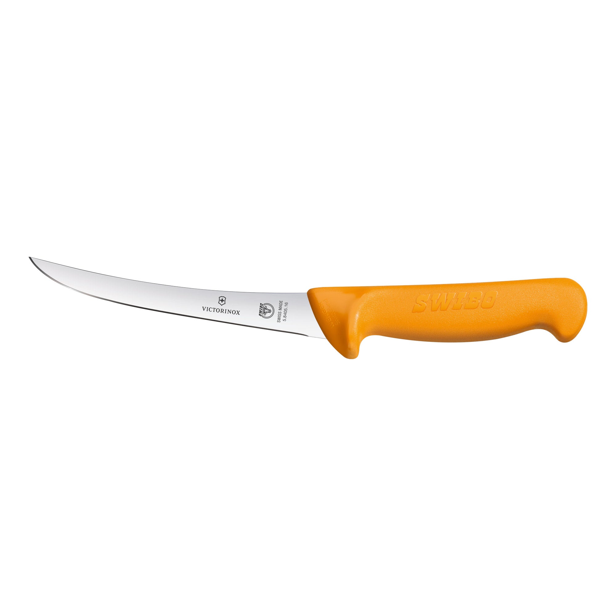 Swibo Boning Knife,13cm Curved Blade - Yellow Small Image