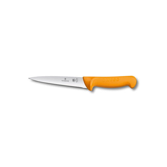 Swibo Boning & Sticking Knife, 13cm Blade - Yellow