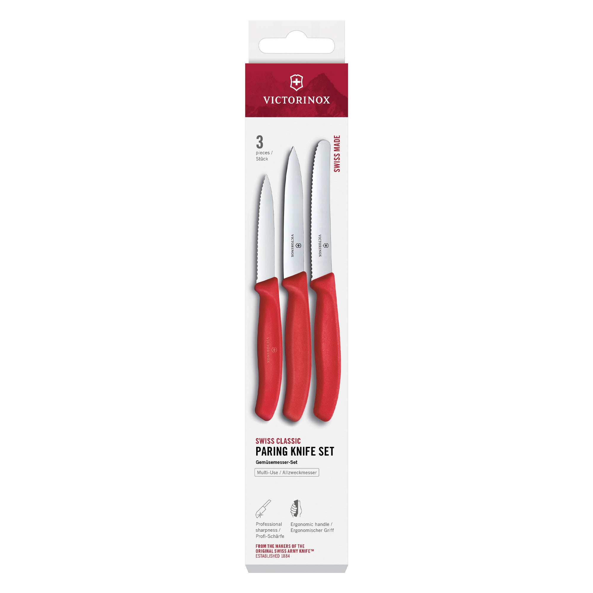 Paring Knife Set, Classic 3 piece Small Image