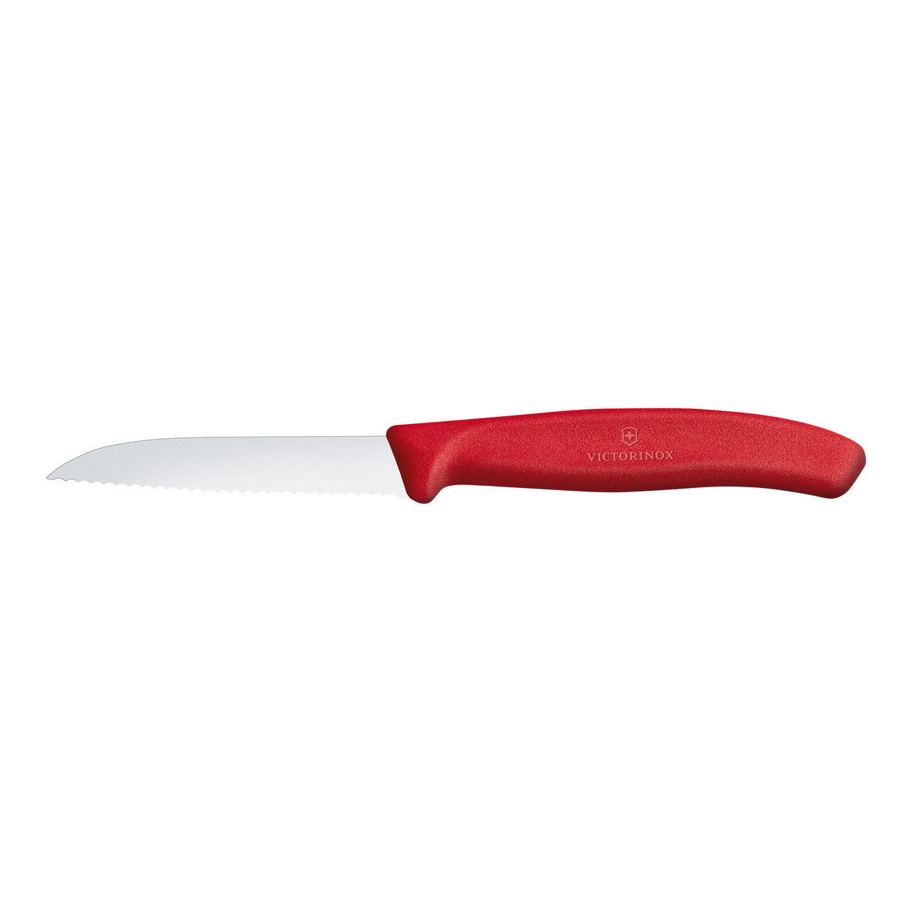 Swiss Classic Paring Knife, 8cm, Drop Point, Wavy Edge