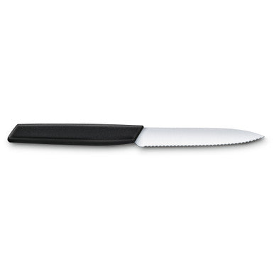 Swiss Modern Paring Knife, Wavy Edge, 10cm