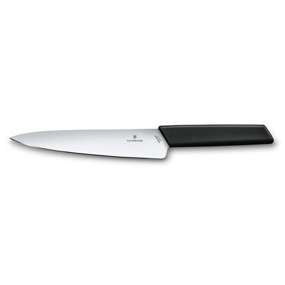 Swiss Modern Carving Knife, 19cm, Black