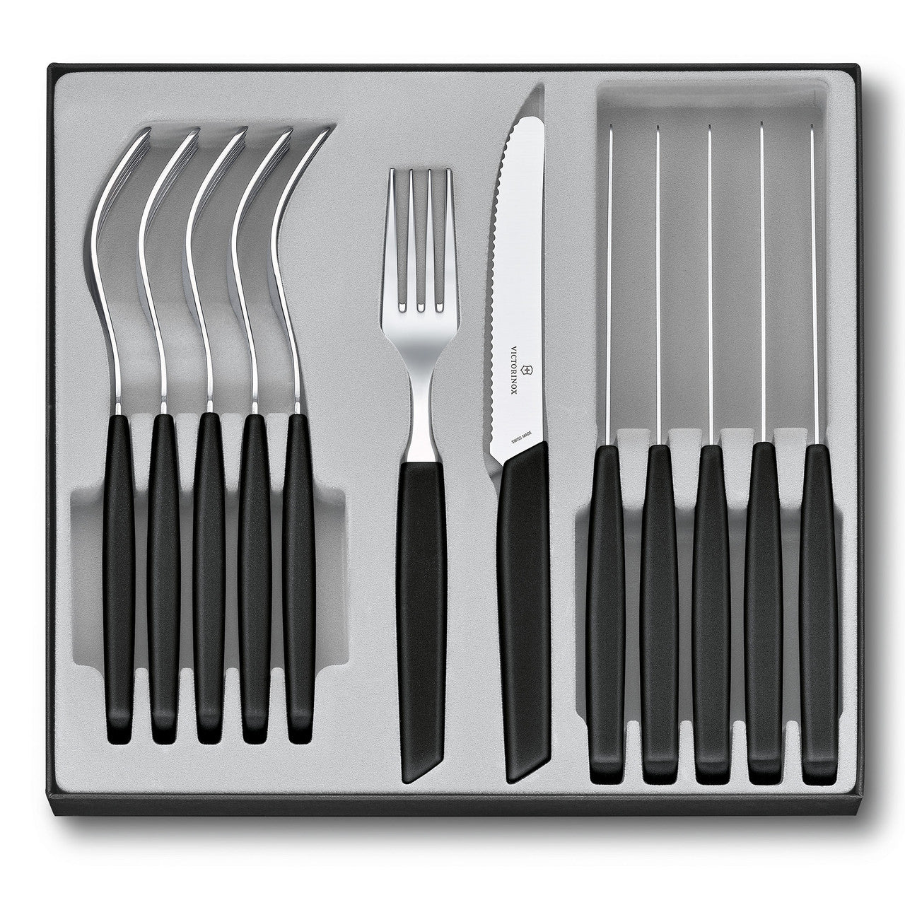 Swiss Modern Table Set (Rounded Knife), 12 pieces Small Image