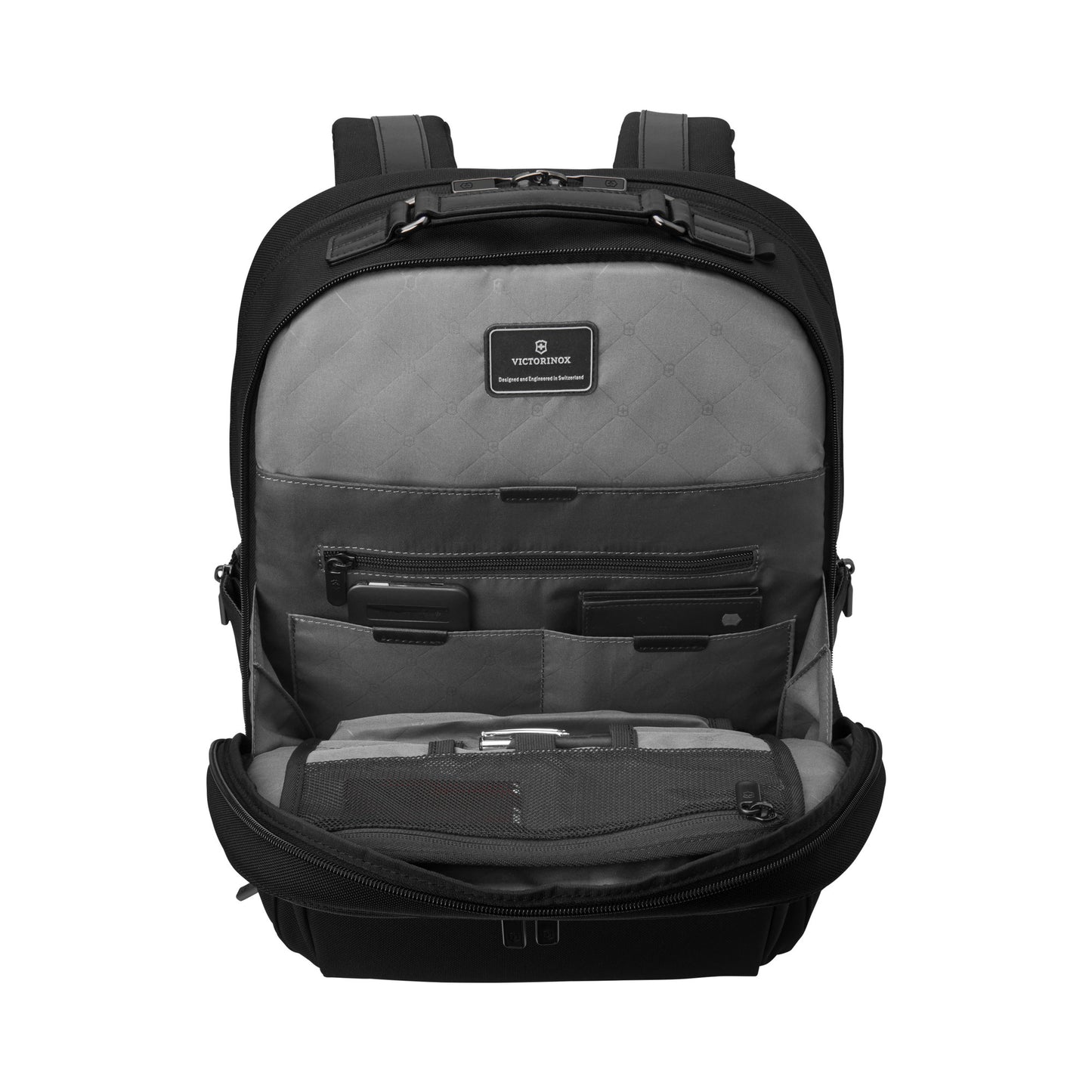 Werks Professional CORDURA® Deluxe Backpack inside view