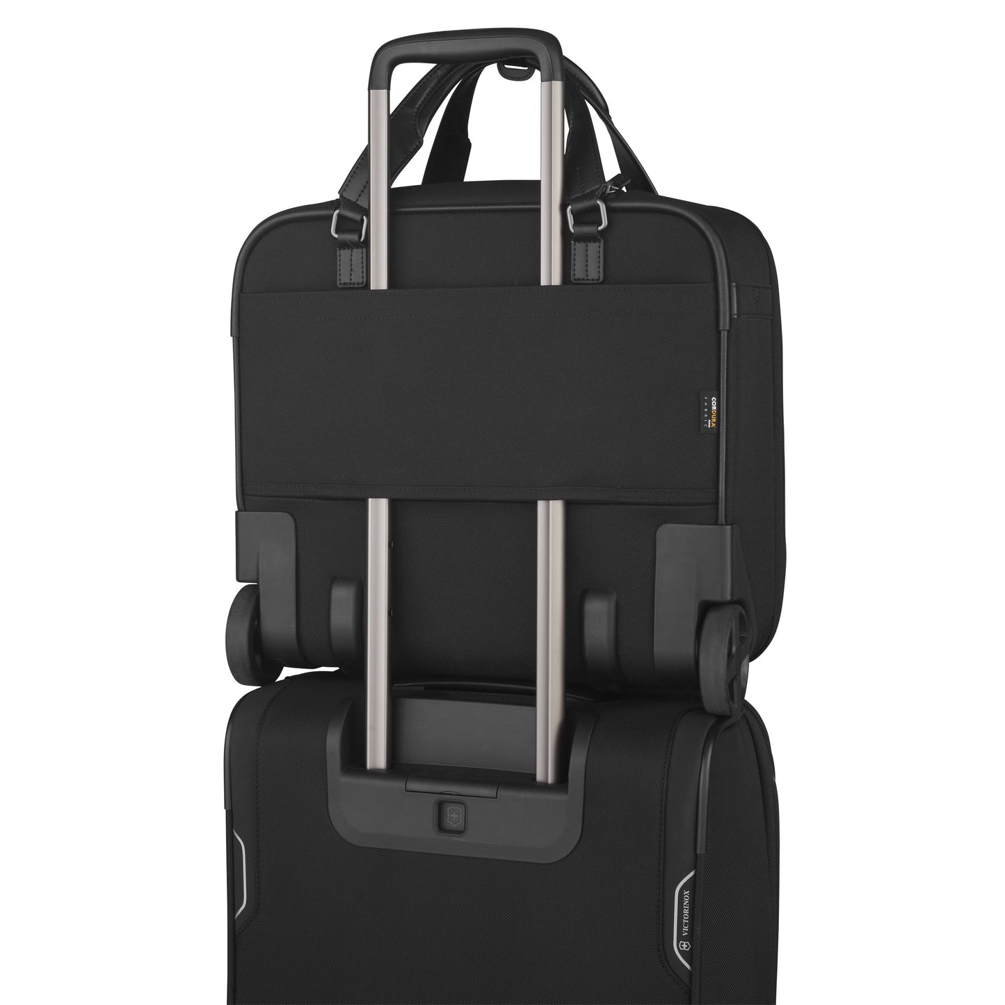 Werks Professional CORDURA® Wheeled Business Brief Compact rear view