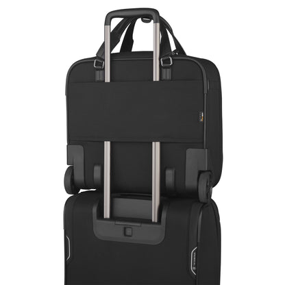 Werks Professional CORDURA® Wheeled Business Brief Compact rear view