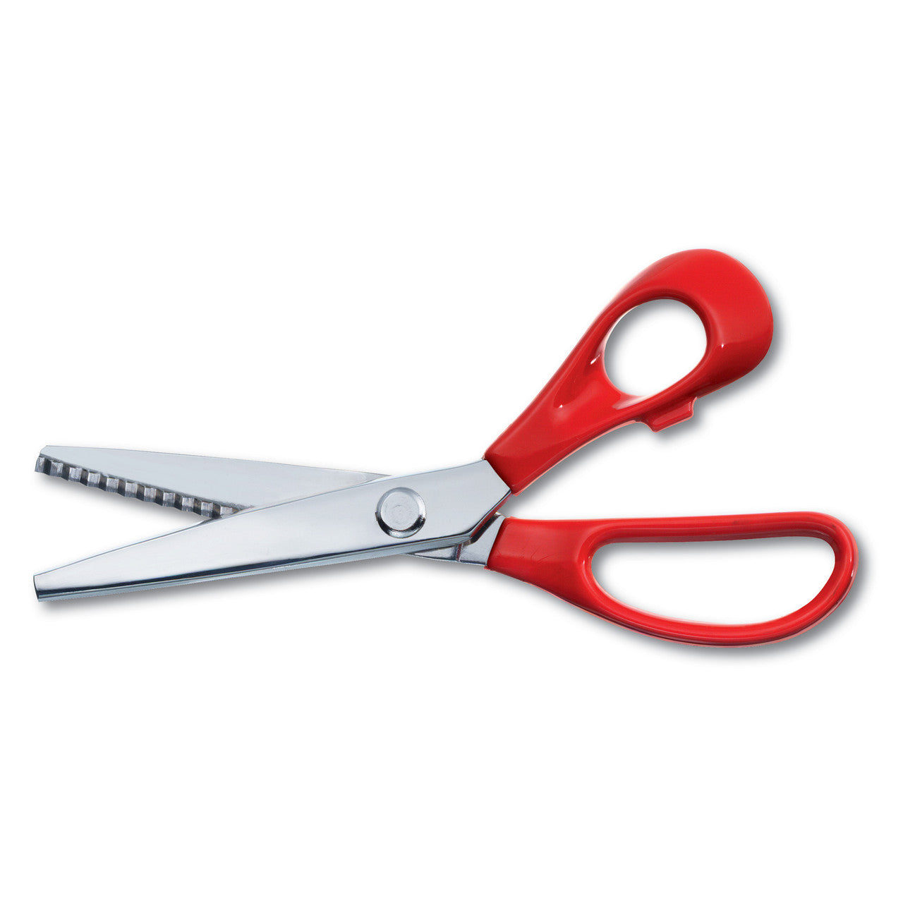 Pinking Shears, 21cm - Red Handles