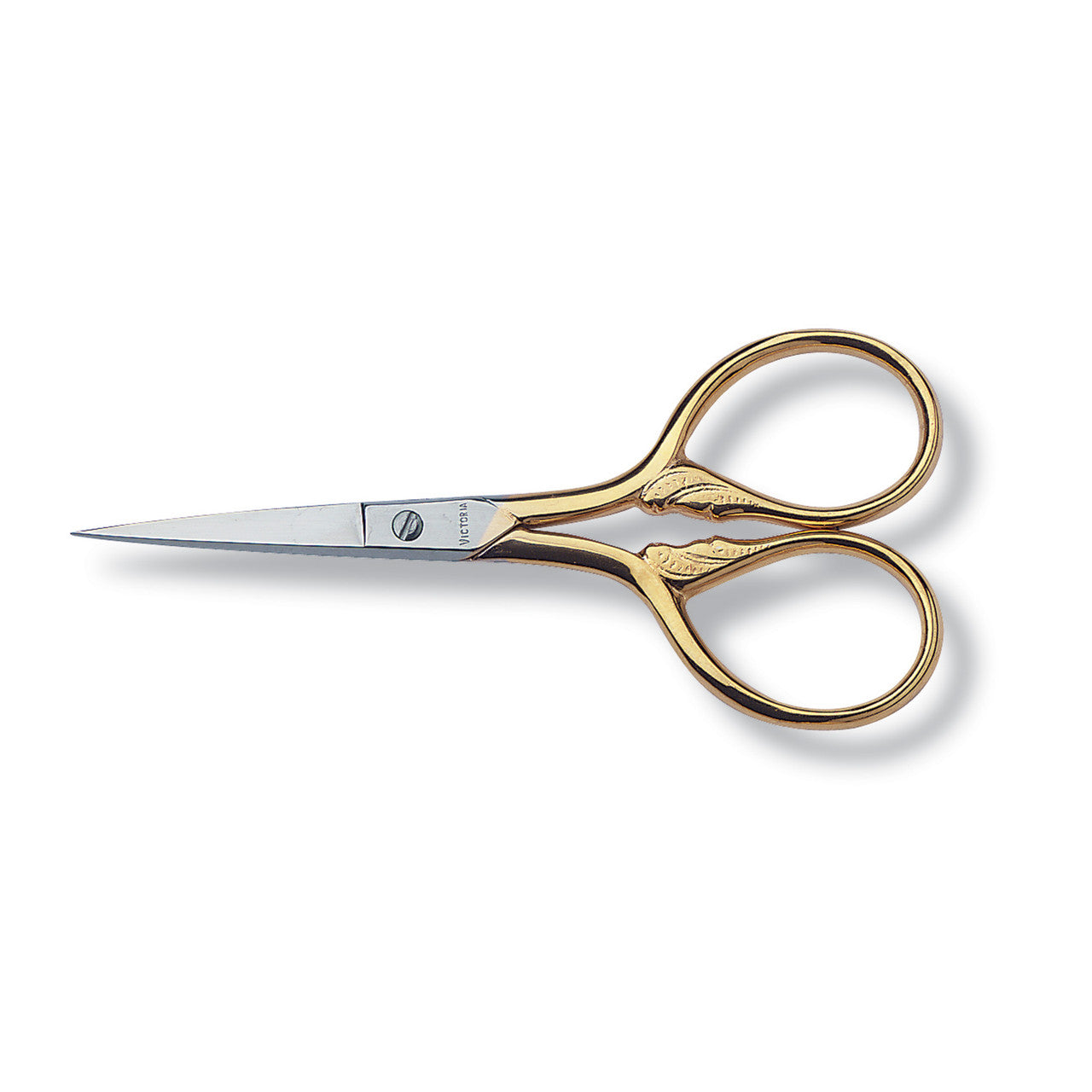 Embroidery Scissors, 9cm - Gold-Plated