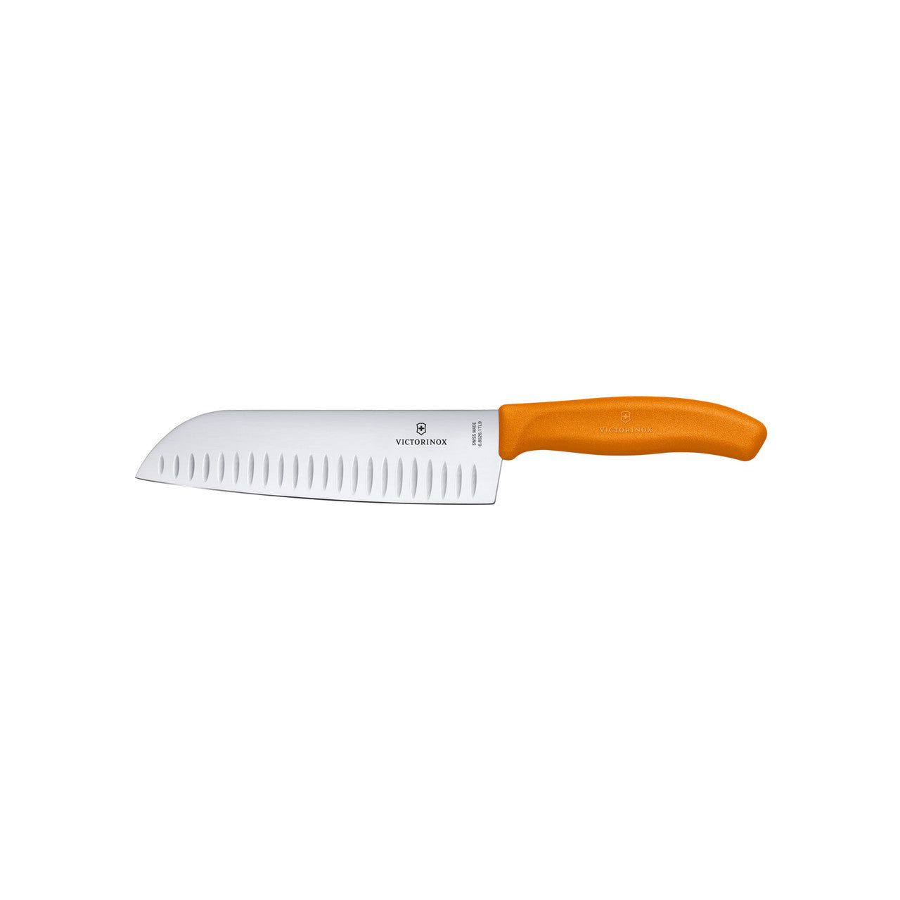 Swiss Classic Santoku Knife, Fluted Edge, 17cm