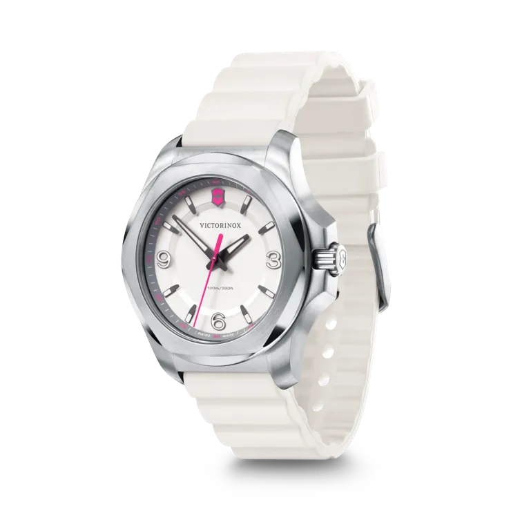 Victorinox I.N.O.X. V watch in white side view