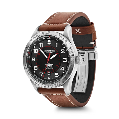 Victorinox Airboss Mechanical watch quarter view