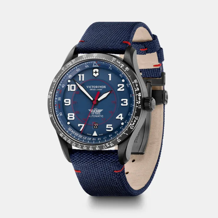 Airboss Mechanical Victorinox watch quarter view